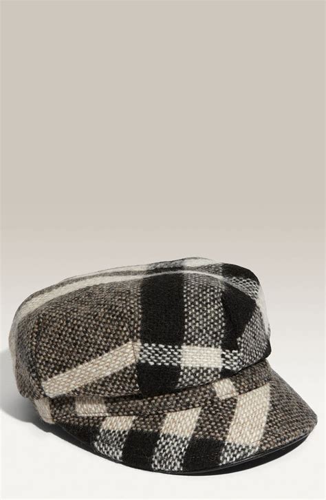 burberry wool newsboy hat|burberry check technical hat.